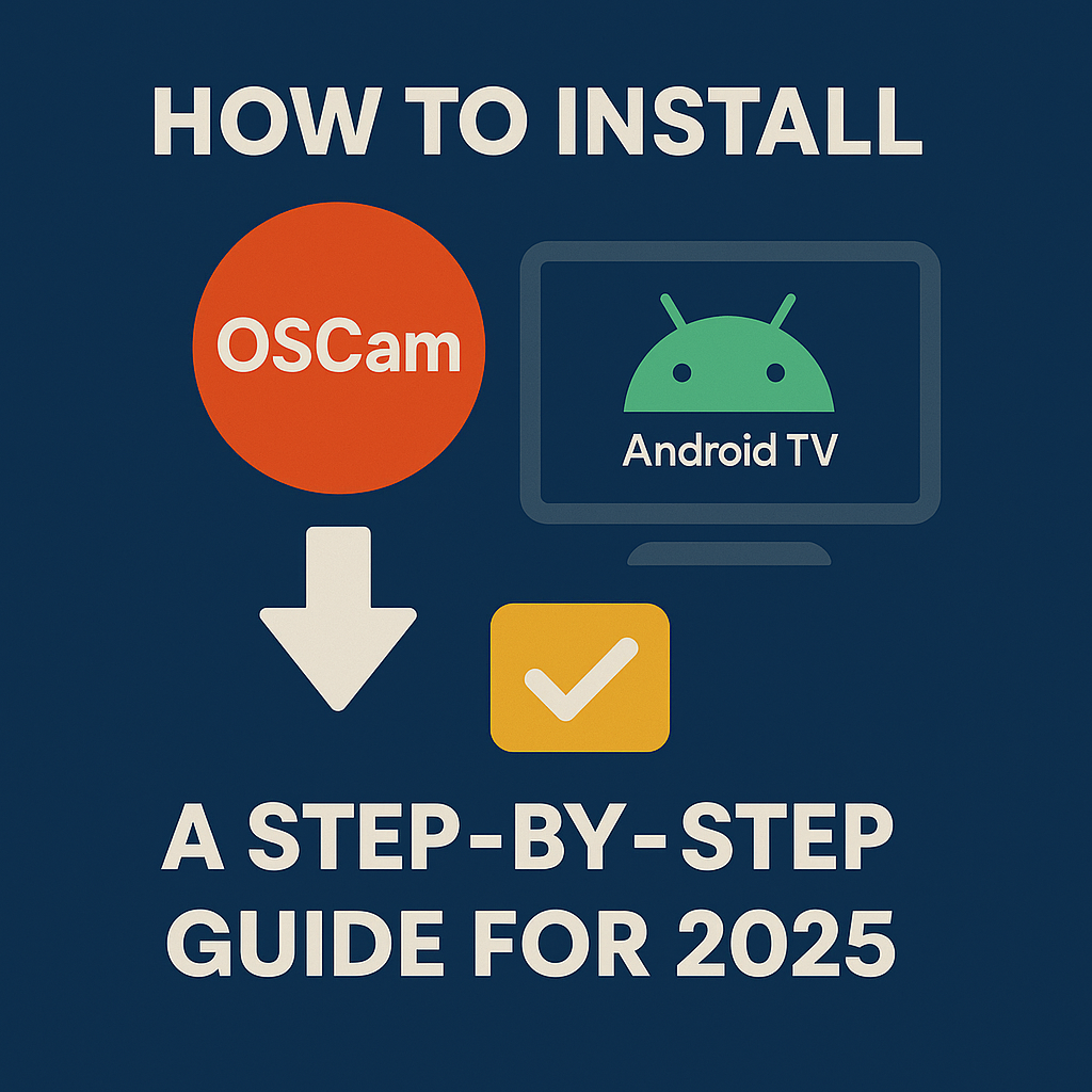 Download OSCam APK on Android TV 2025 step by step