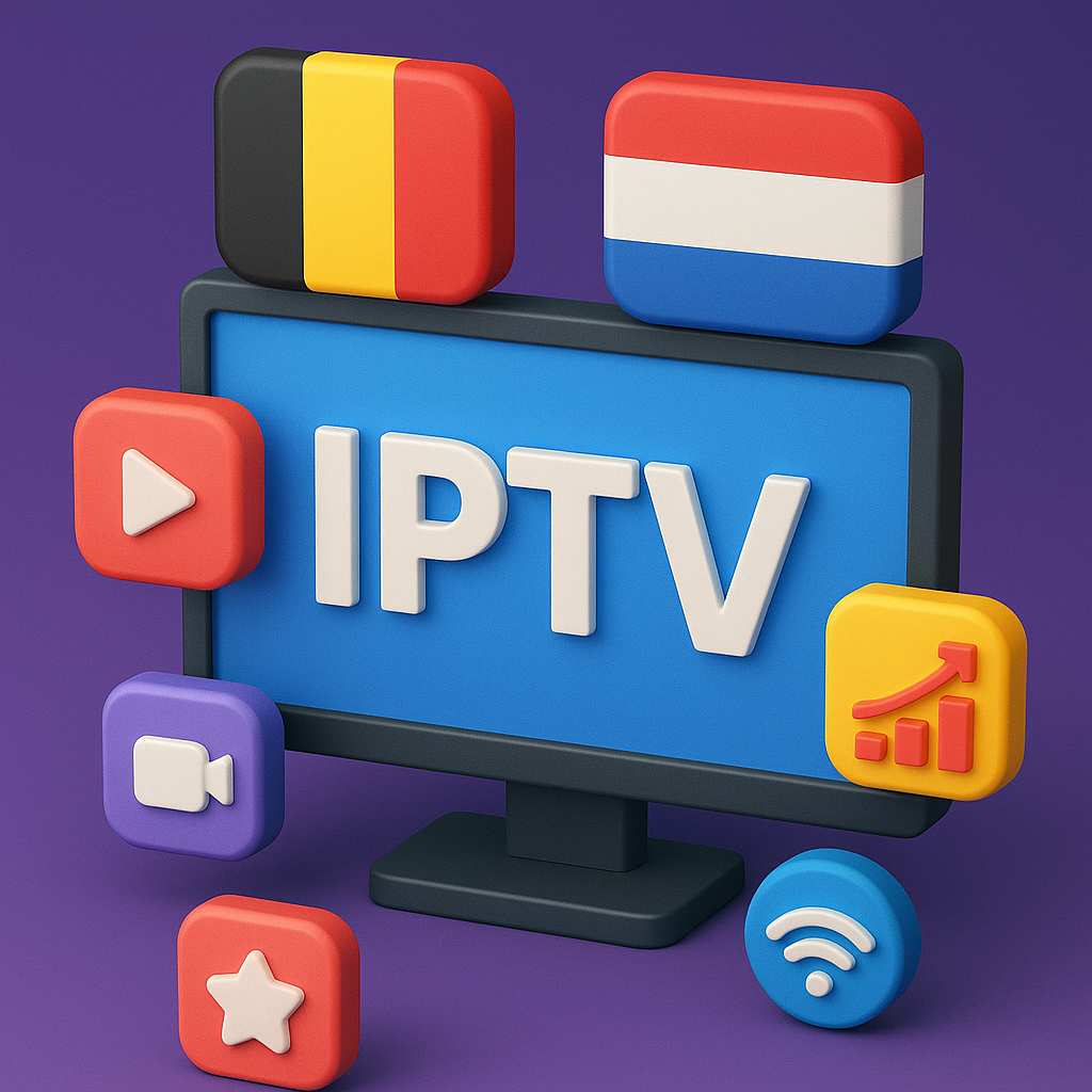 Beste IPTV Diensten in België en Nederland 2025