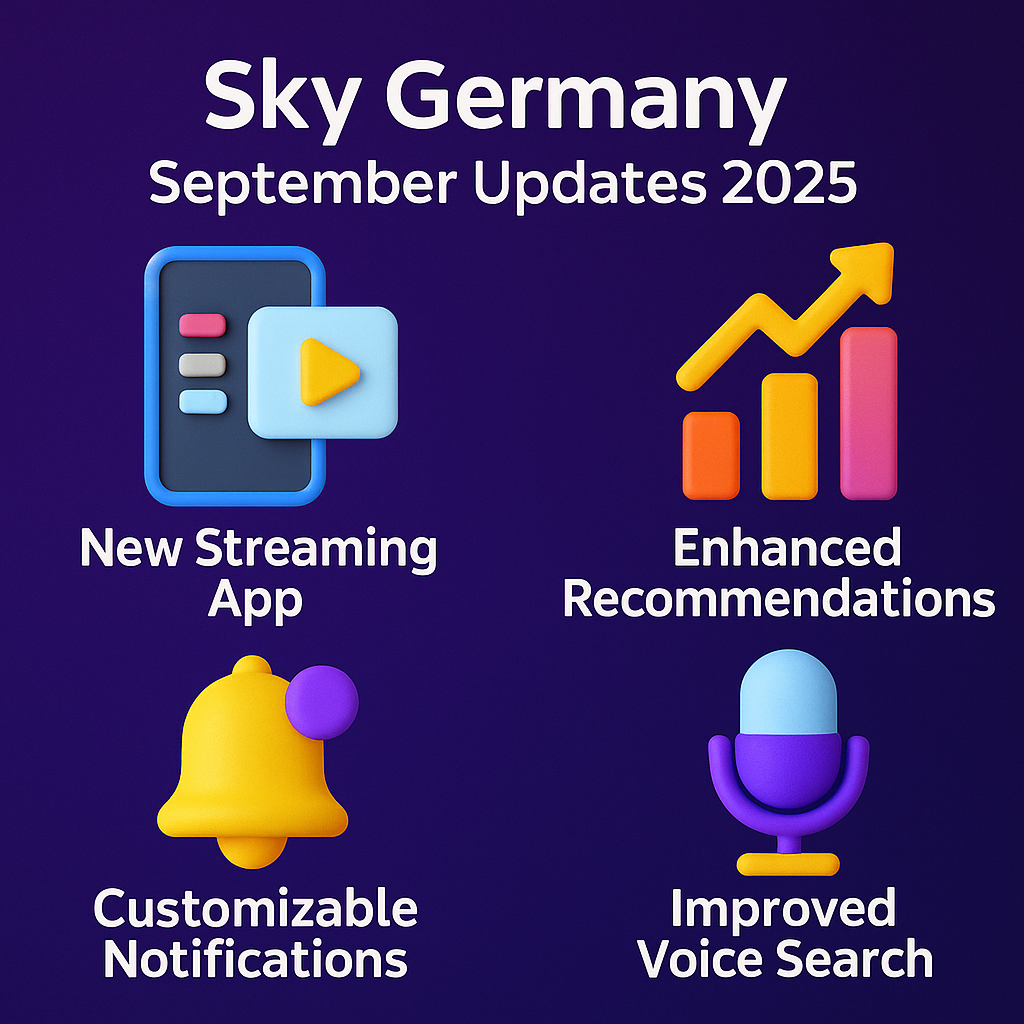 Sky Germany September Updates 2025