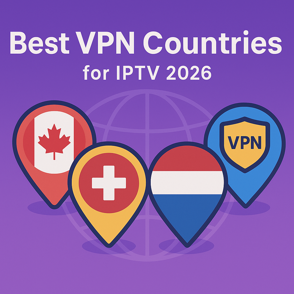Best VPN Countries for IPTV 2026