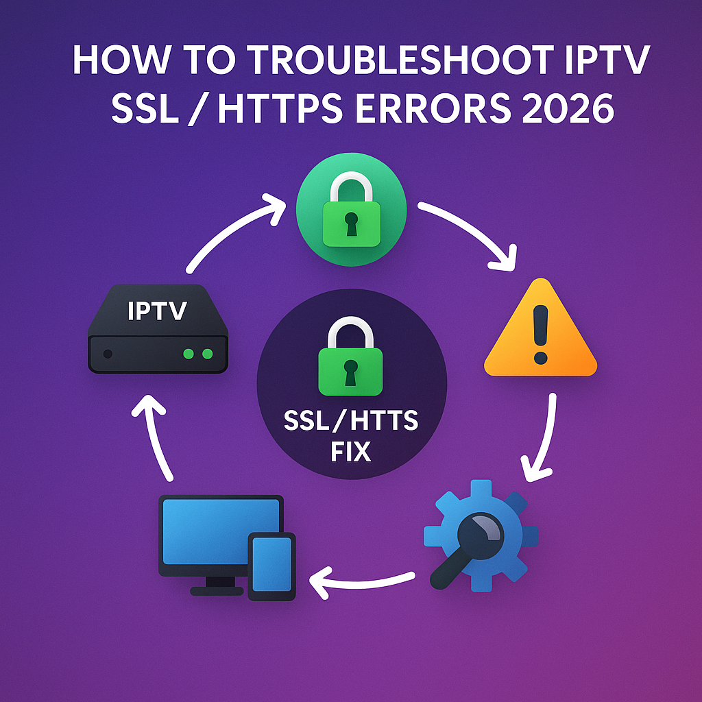 How to Troubleshoot IPTV SSL HTTPS Errors 2026