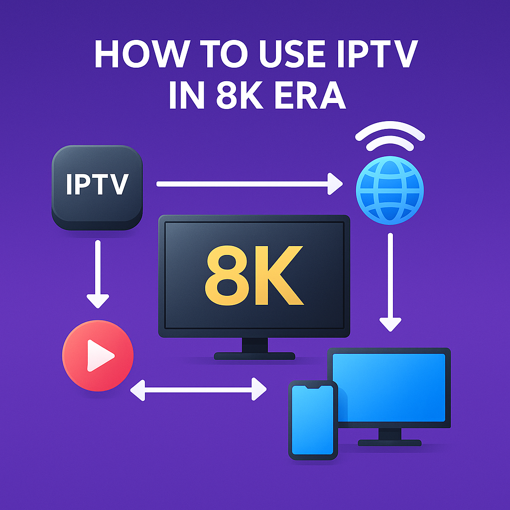 How to Use IPTV in 8K Era (Future Trends 2026)