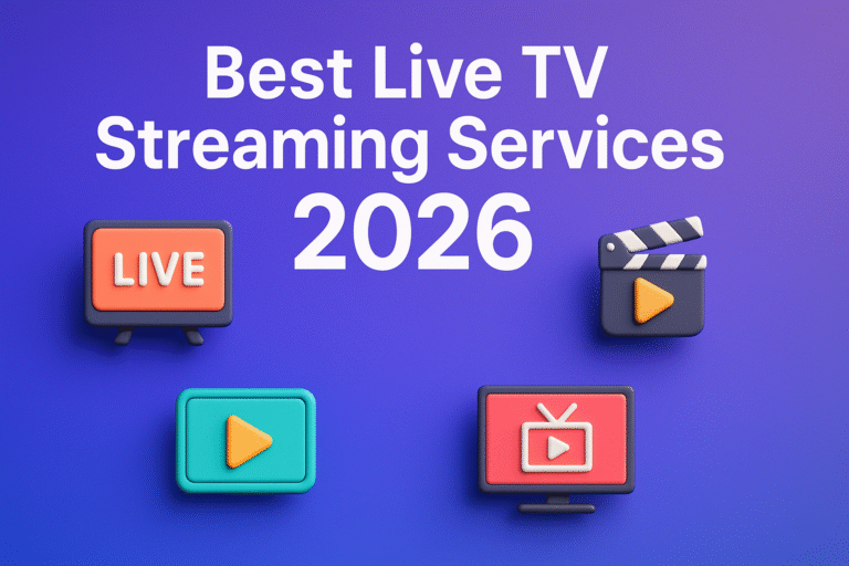 Best Live TV Streaming Services 2026