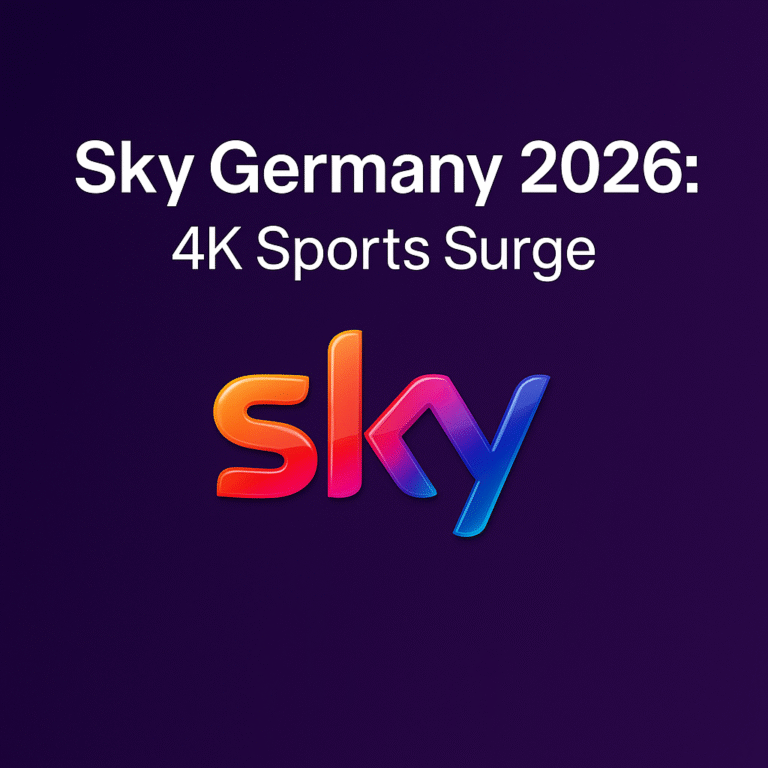 Sky Germany 2026 4K Sports Surge