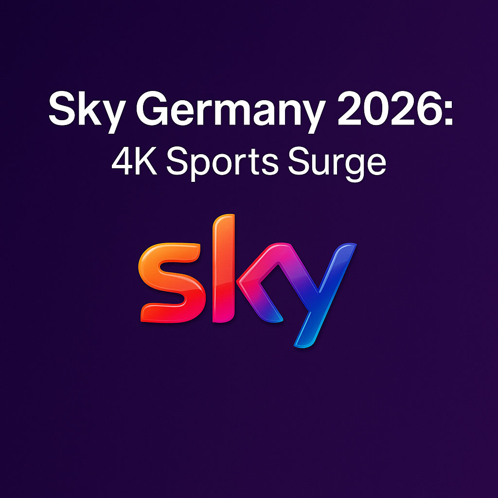 Sky Germany 2026 4K Sports Surge