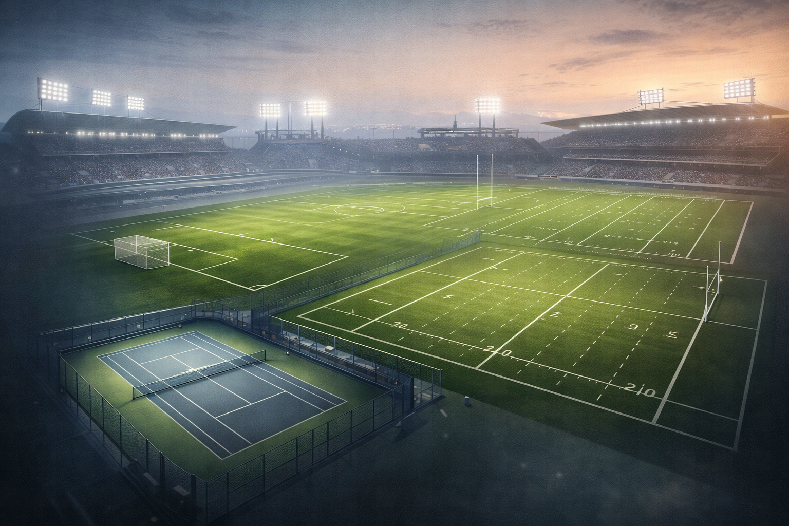 Professional illustration representing the most popular sport in Europe