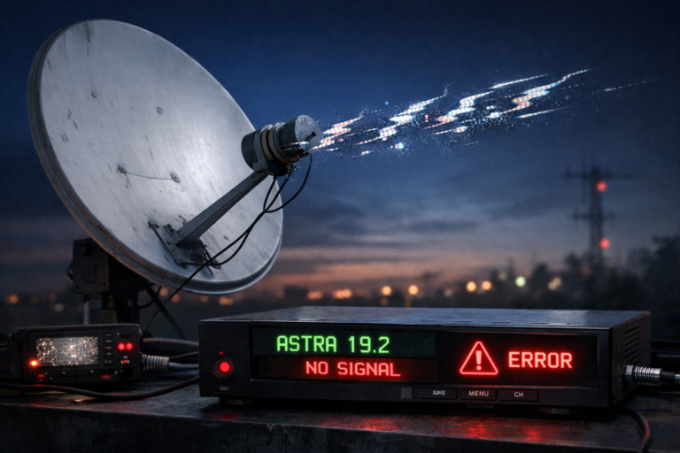 Astra 19.2 no signal issue on German channels with receiver error display